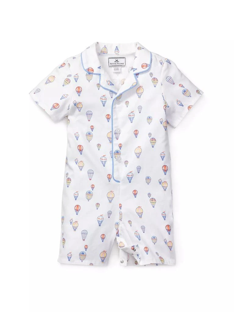 Petite Plume Baby Boy's Bonne Voyage Classic Romper 1