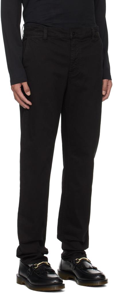 Nudie Jeans Black Easy Alvin Trousers