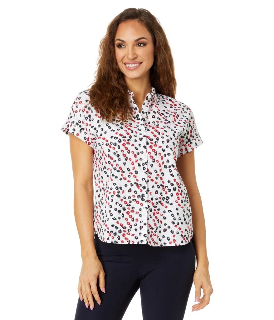 Tommy Hilfiger Short Sleeve Ditsy Floral Shirt 1