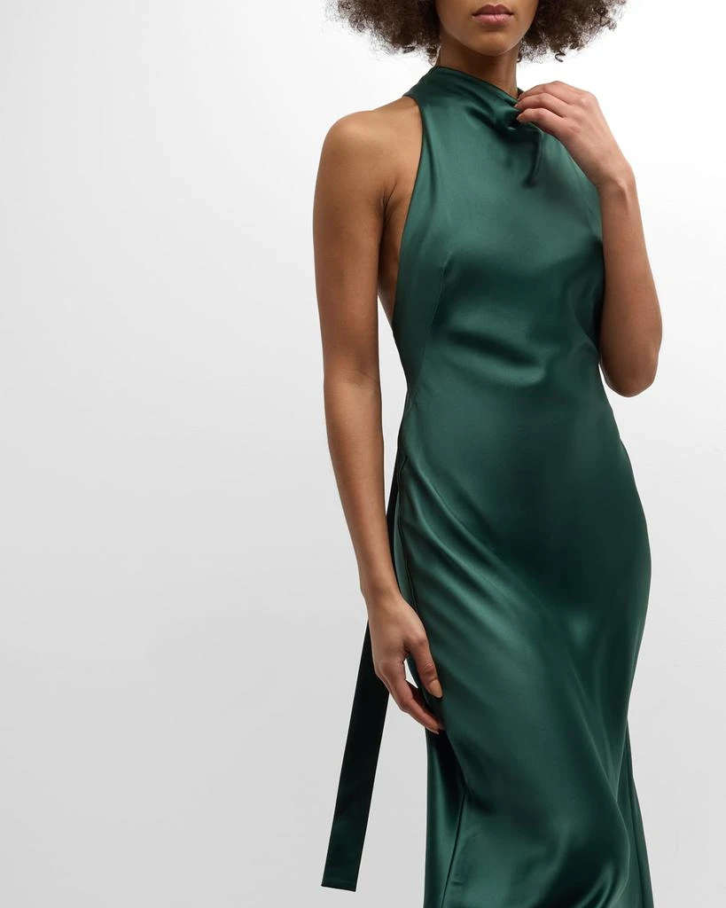 Acler Cadell Cowl-Neck Midi Dress 7