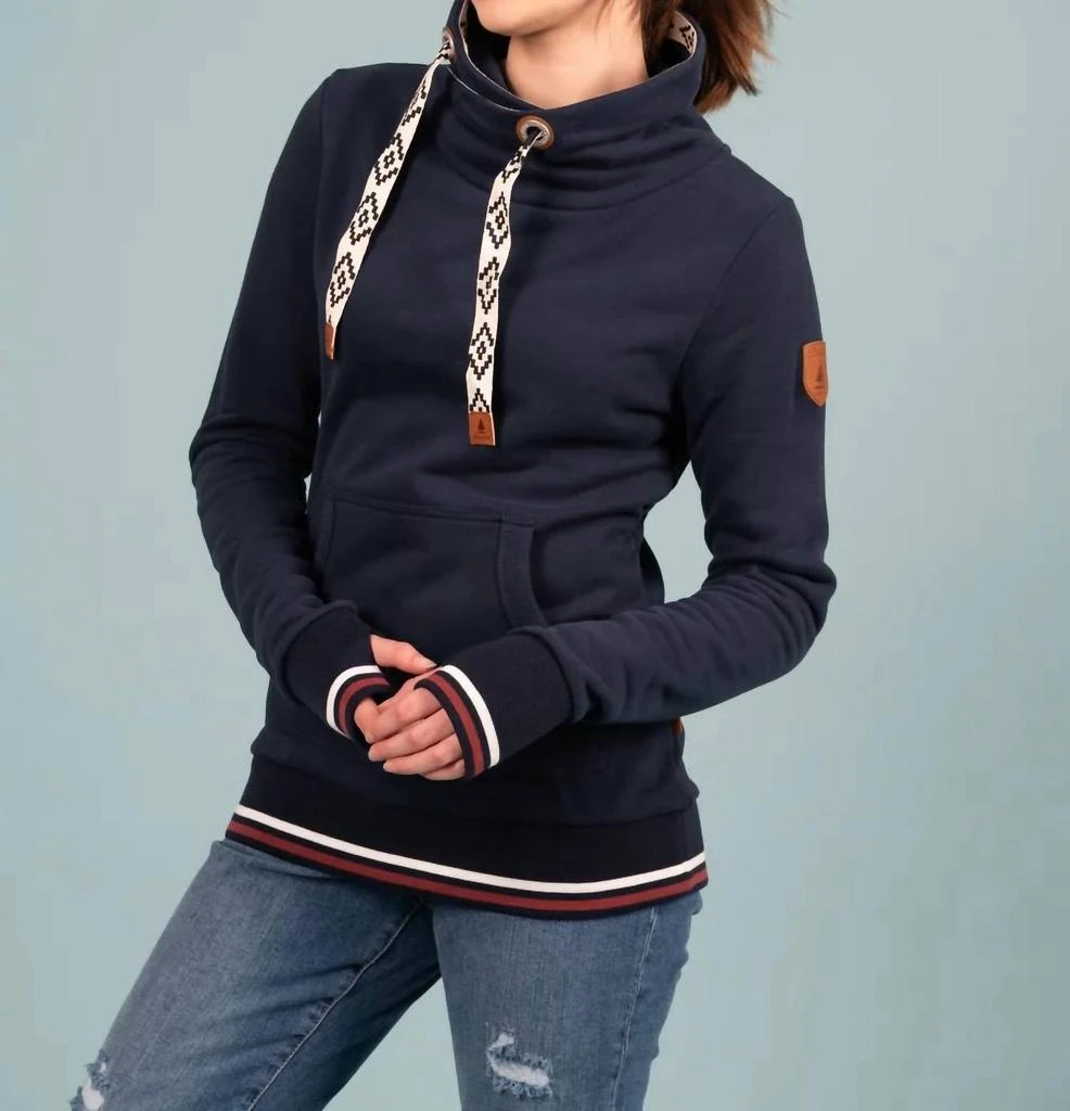 Wanakome Wanakome - Amika Crew Cowl Neck Hoodie 2