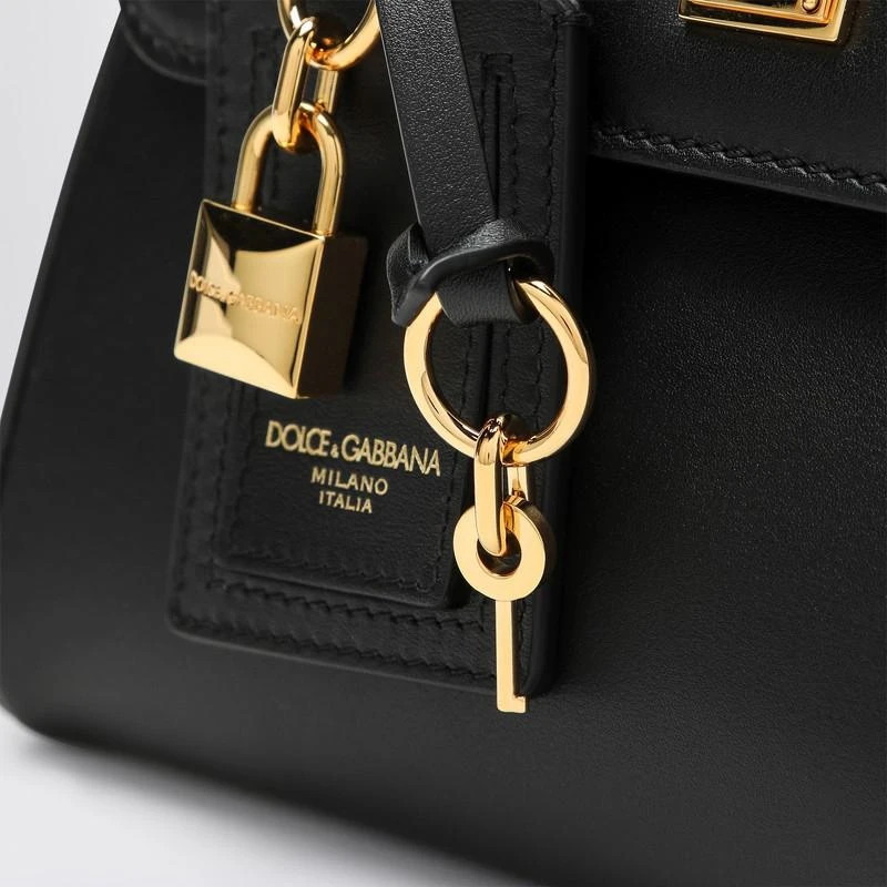 Dolce & Gabbana Shoulder bag My Sicily in black leather 6