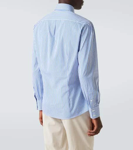 Brunello Cucinelli Cotton striped shirt 4