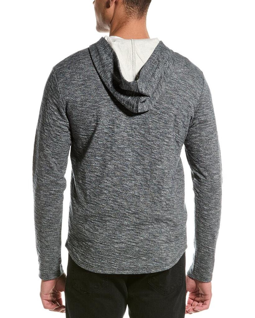 Vince Double Face Hooded Shirt