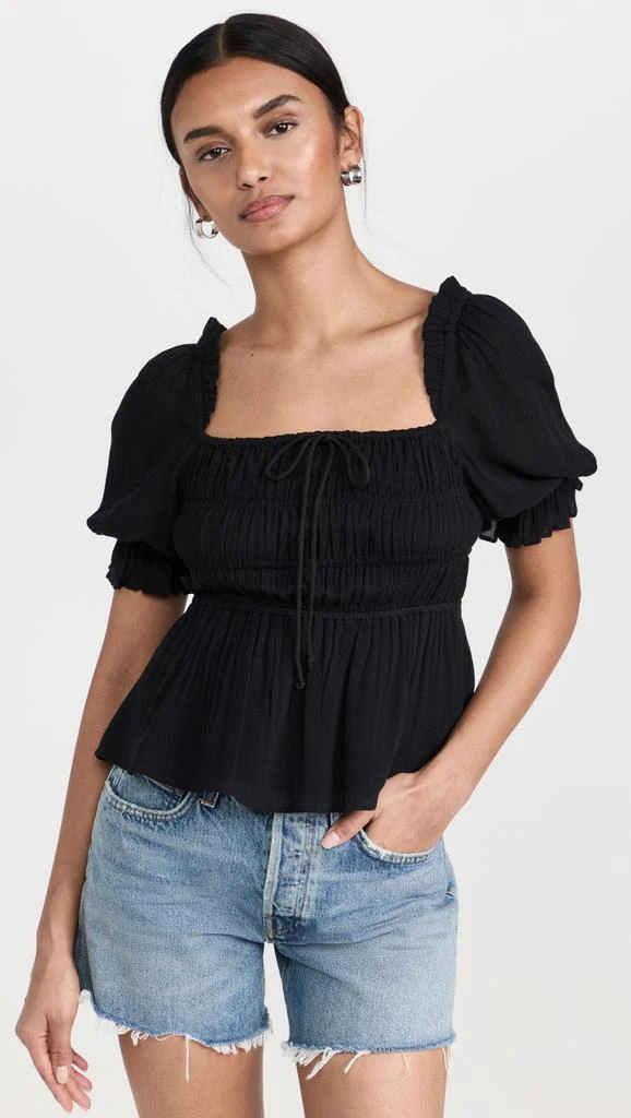 Playa Lucila Square Neck Top 6