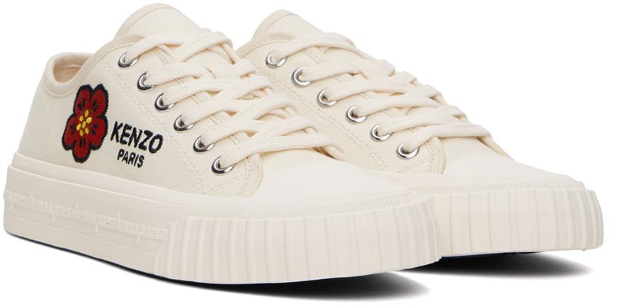 Off-White Kenzo Paris Foxy Canvas Sneakers – On Sale Now
