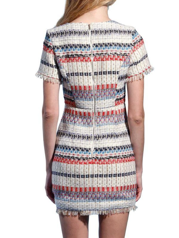 Walter Baker Jada Tweed Frayed Minidress 2