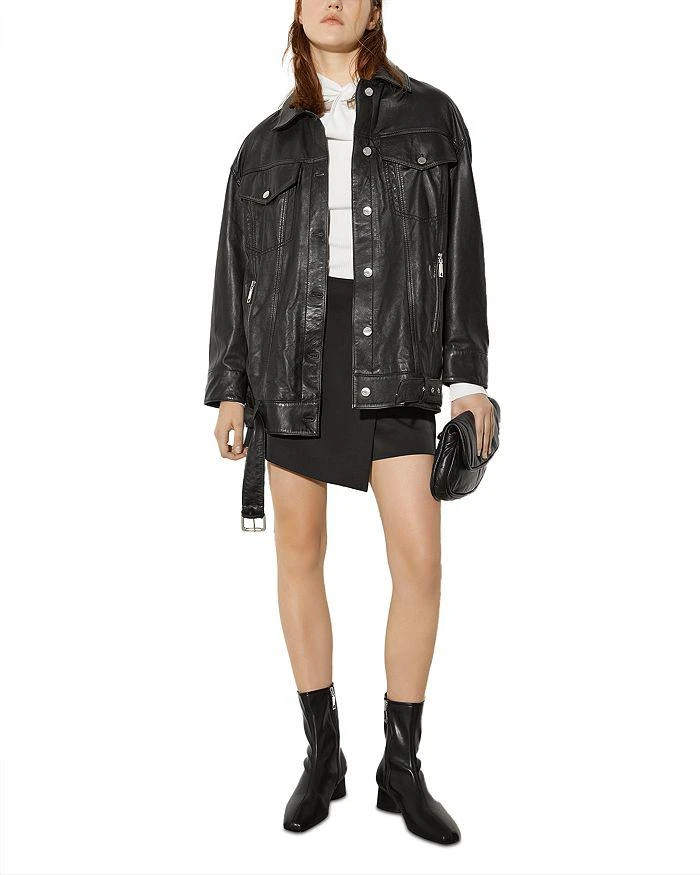 MAX&Co Begonia Leather Jacket 2