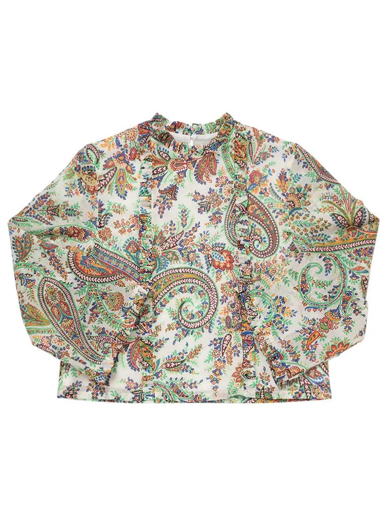 ETRO Printed Cotton Muslin Shirt 1