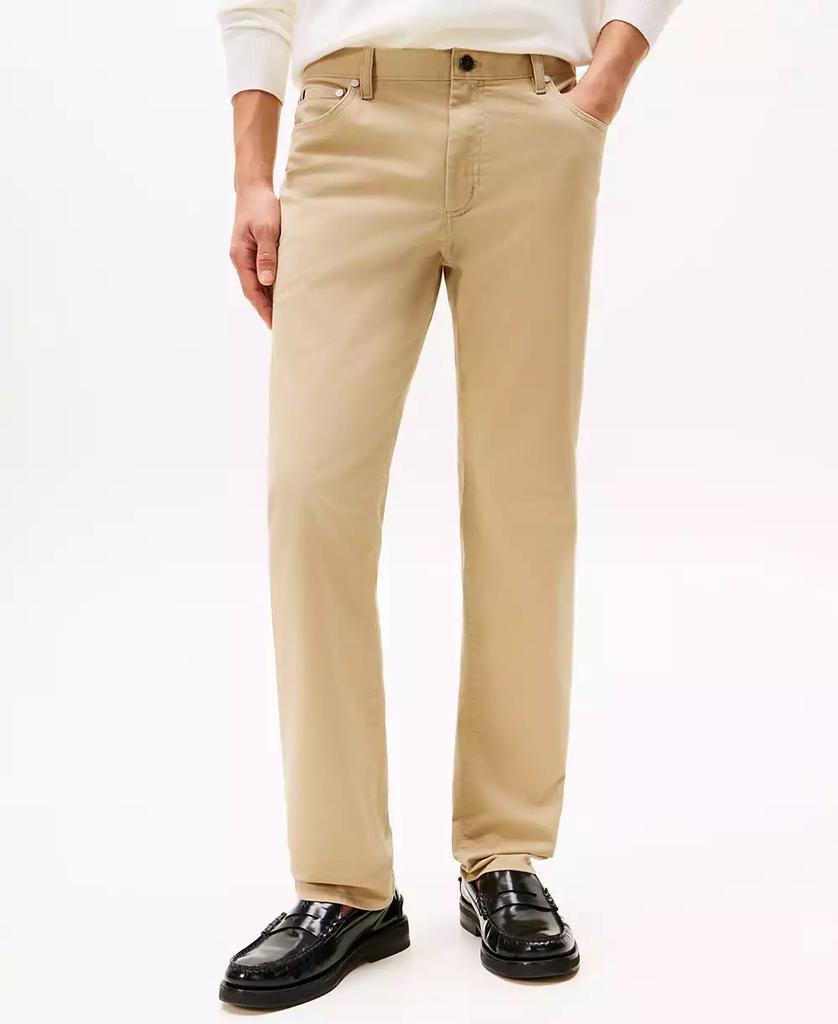 Tommy Hilfiger Men's Denton Slim-Straight Five-Pocket Stretch Essential Twill Pants