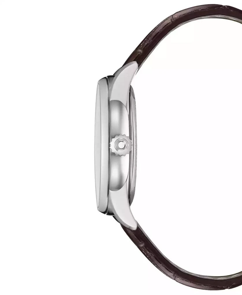 Certina Men's Swiss Automatic DS-1 Skeleton Black Strap Watch 40mm 3