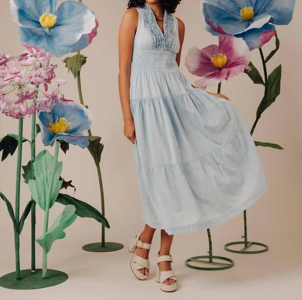 Love The Label Love The Label - V-neck Long Dress 3