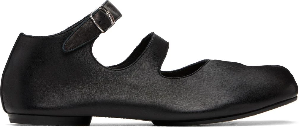 MAISON MARGIELA Black Tabi Ballerina Flats 1