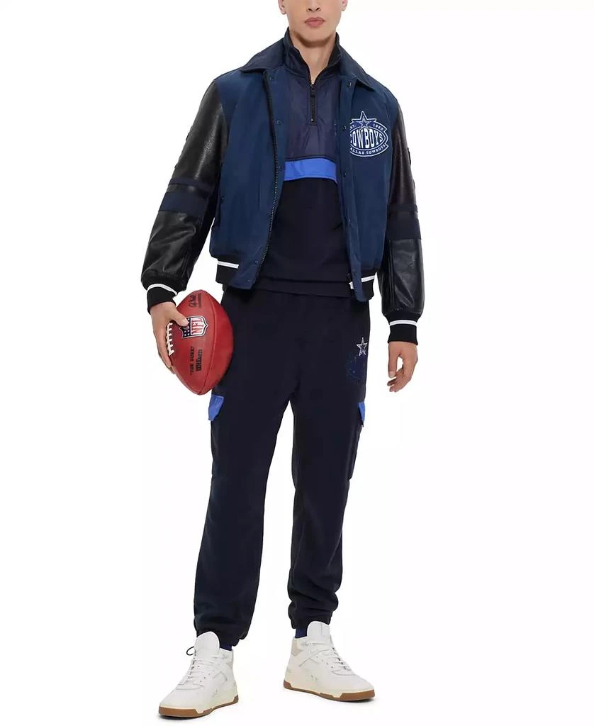 Hugo Boss Men's BOSS x NFL Zip-Neck Sweatshirt 4