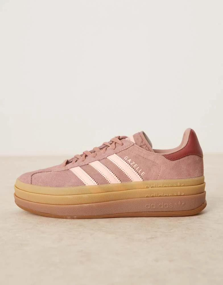 adidas gazelle silver green womens adidas Gazelle Bold - GS