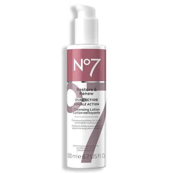 No7 Restore & Renew Cleansing Lotion 1