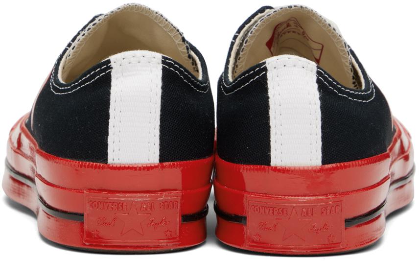 Comme des Garcons Black & Red Converse Edition Chuck 70 Sneakers