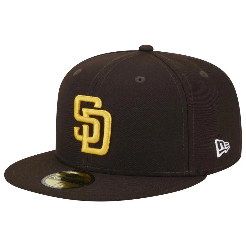 New Era New Era Padres 5950 Evergreen Side Patch Fitted Hat - Adult 1