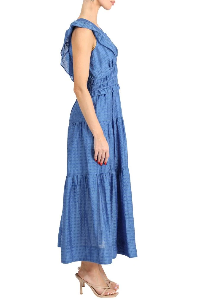 Adelyn Rae Ennie Textured Tiered Midi Dress 3