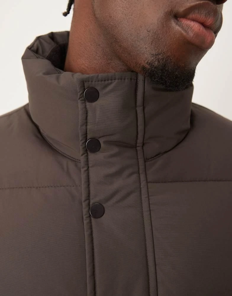 Abercrombie & Fitch Abercrombie & Fitch ultra puffer jacket in brown 3