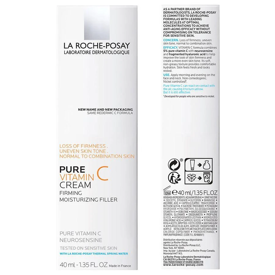 La Roche-Posay Pure Vitamin C Anti-Wrinkle Firming Moisturizing Face Cream 3