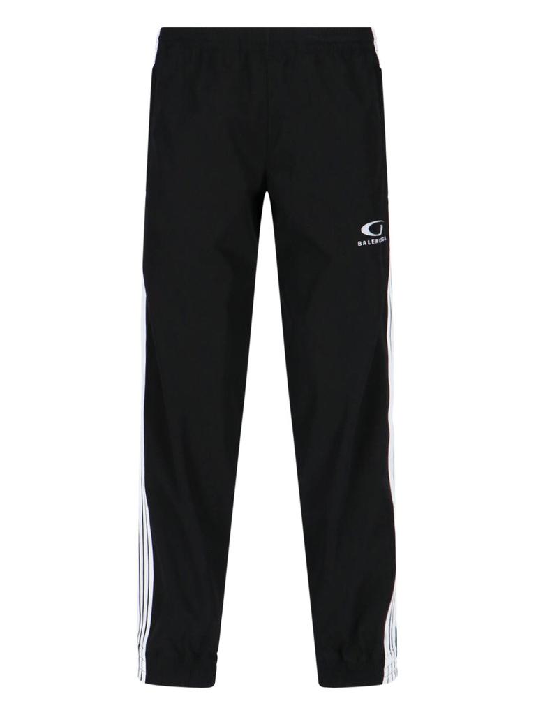 Balenciaga Loop Sports Logo Embroidered Track Pants – On Sale Now