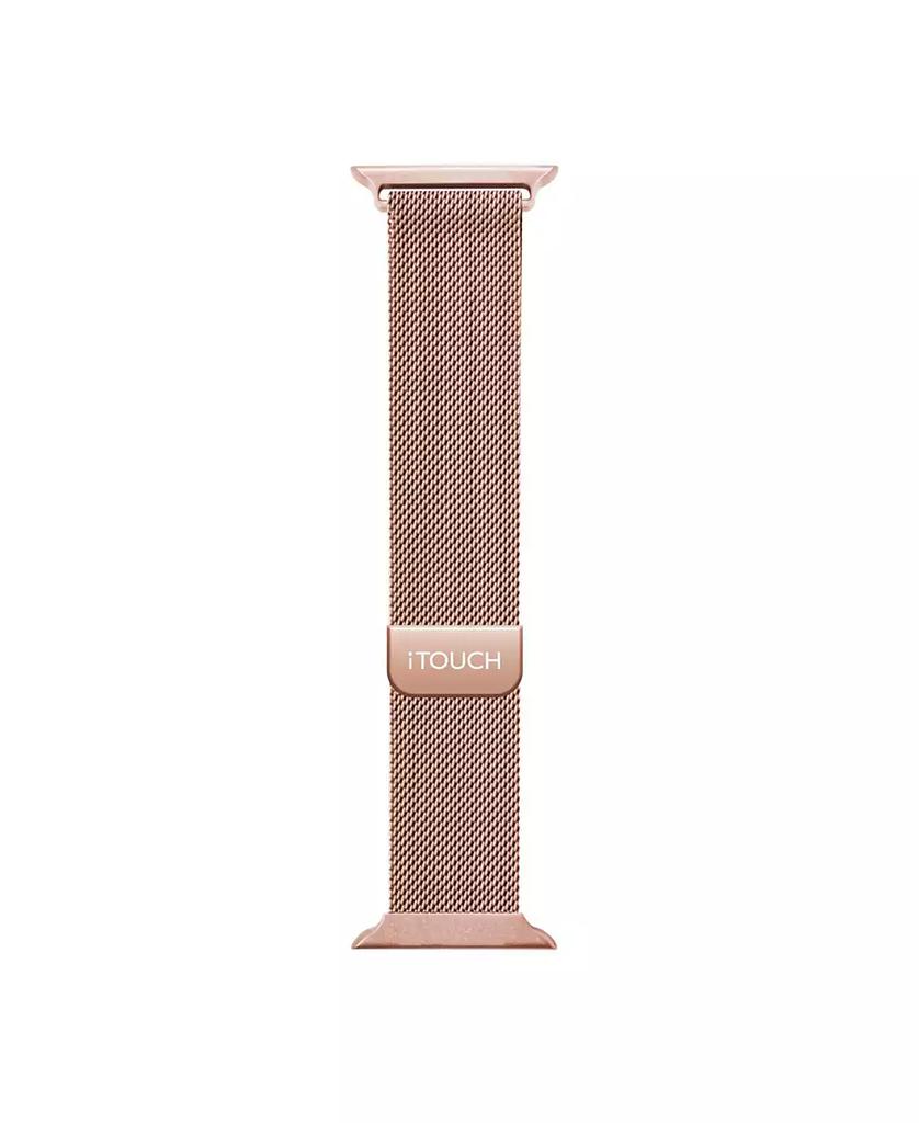 iTouch Air 3 40mm/Sport 3/Sport 4 Extra Interchangeable Strap: Narrow Rose Gold Mesh