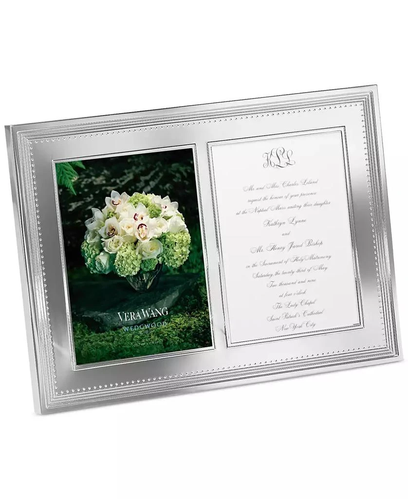 Vera Wang Grosgrain Double Invitation 5" x 7" Frame 1