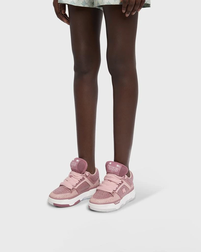 AMIRI MA-1 Crystal Suede Skater Sneakers 2