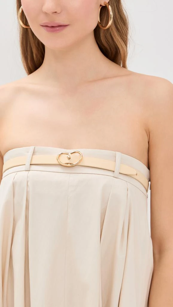 Lizzie Fortunato Skinny Georgia Belt In Butter 3