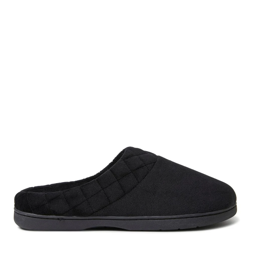 Dear Foams Women's Darcy Quilted Cuff Velour Clog Slipper 2