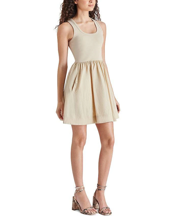 Steve Madden Tottenham Mixed Media Mini Dress 2