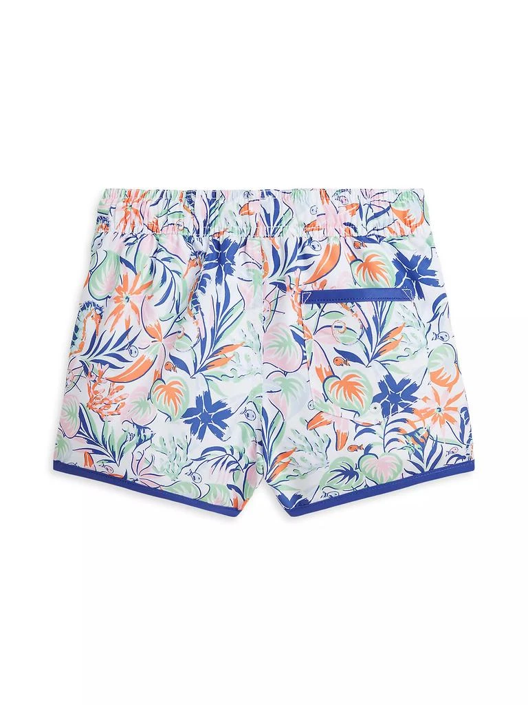 Ralph Lauren Big Boy's Sea Print Swim Trunks 3