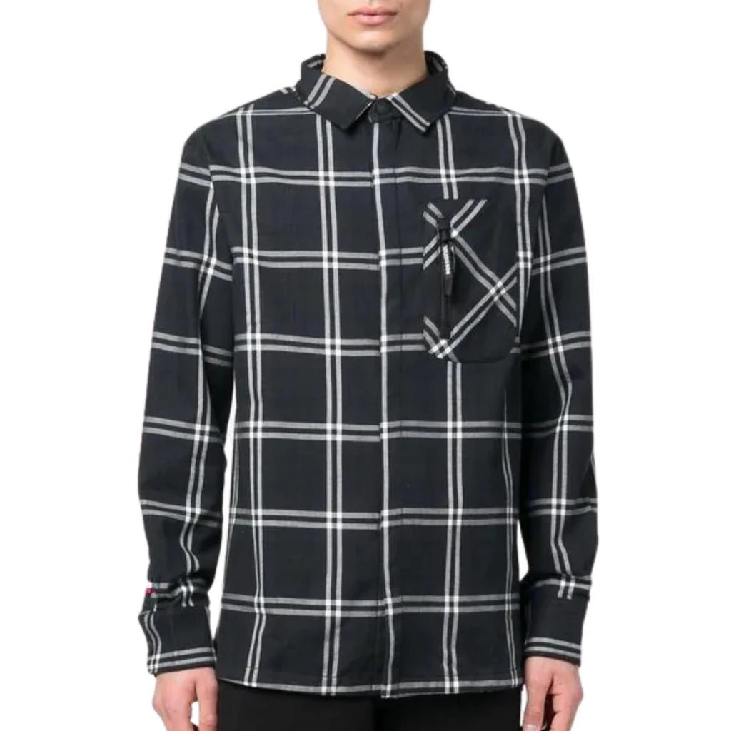 Rossignol Men's Flannel Shirt In Black 1