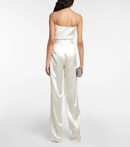 Danielle Frankel Miriam silk and wool pants 3