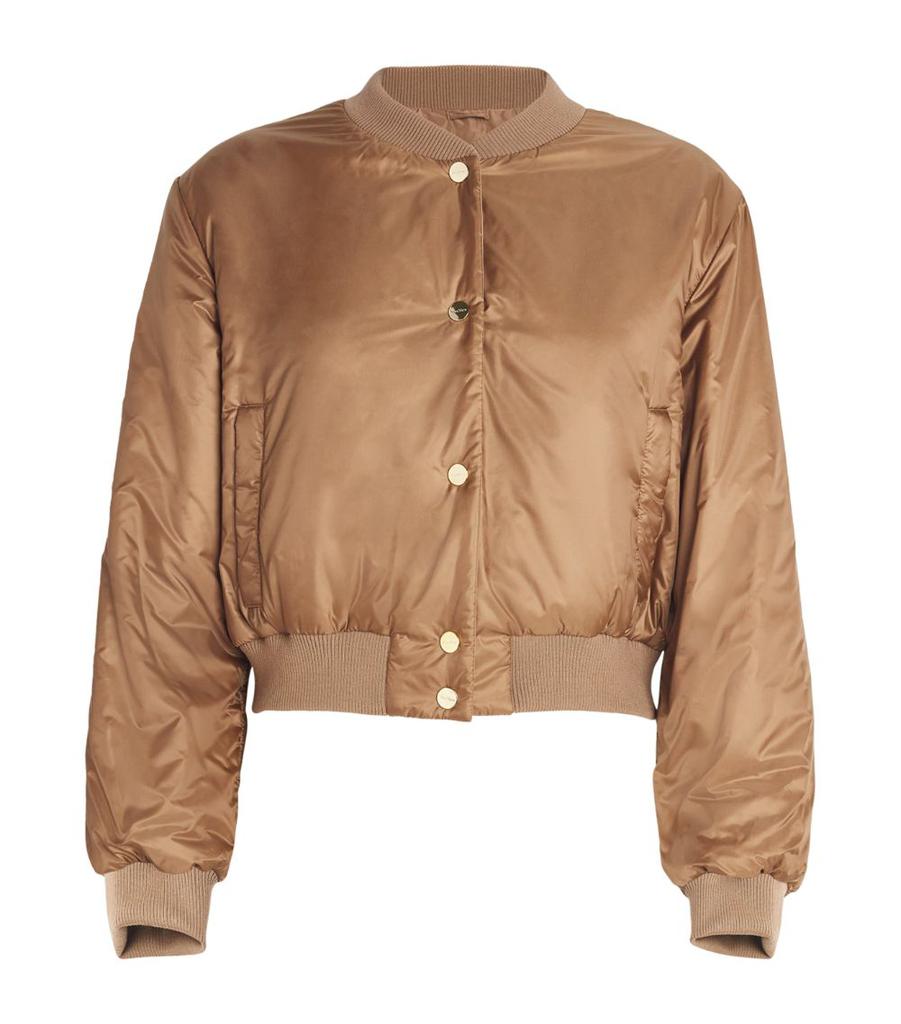DT★Max Mara★bsoft リバーシブルボンバーダウンジャケット Max Mara Reversible Bomber Jacket - Coats - BeyondStyle