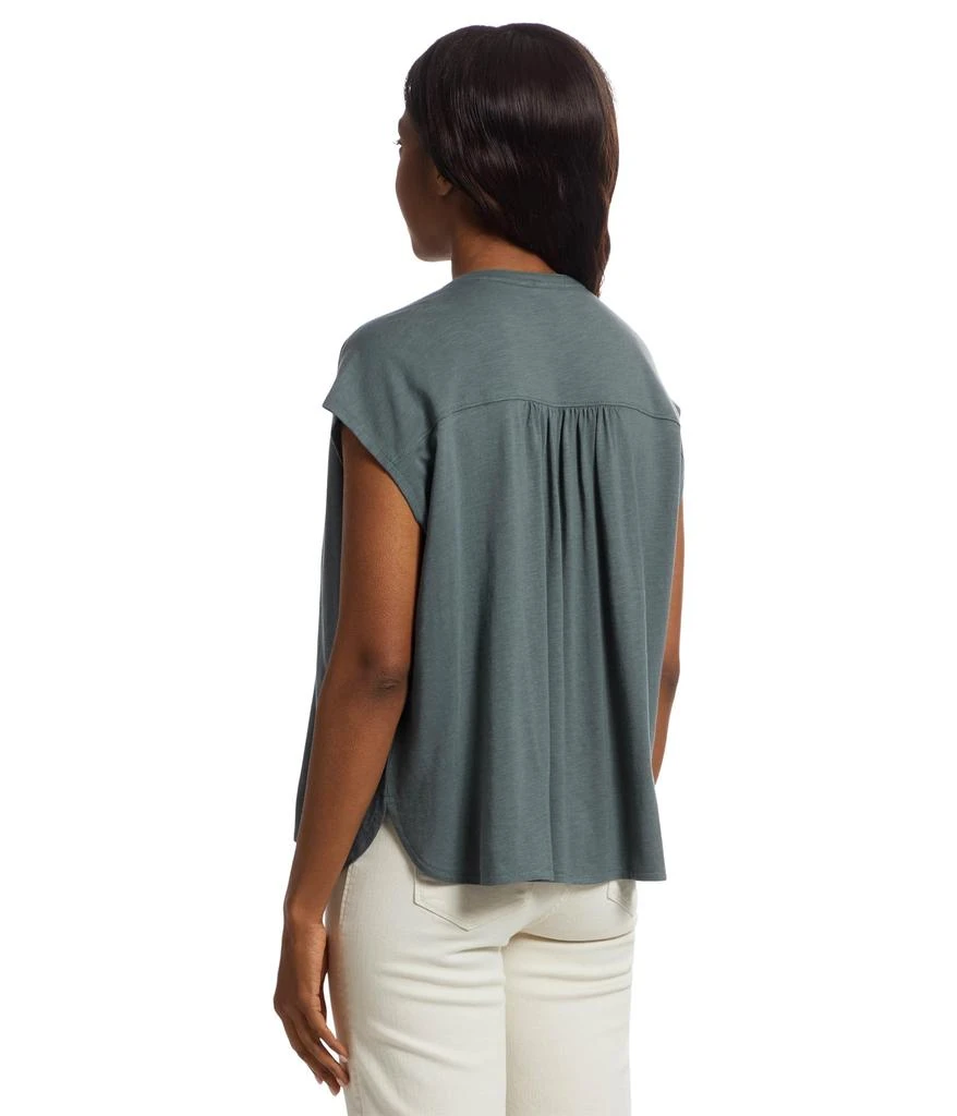 Lilla P Relaxed Button Down Tee 3