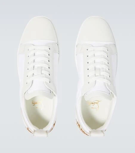 Christian Louboutin Fun Louis Junior leather sneakers 4