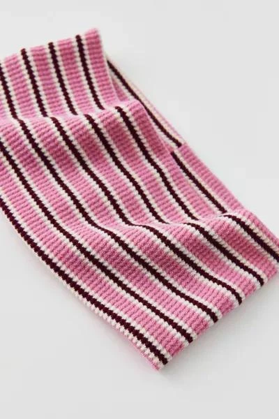 Urban Outfitters Textured Striped Wide Headwrap Headband 2