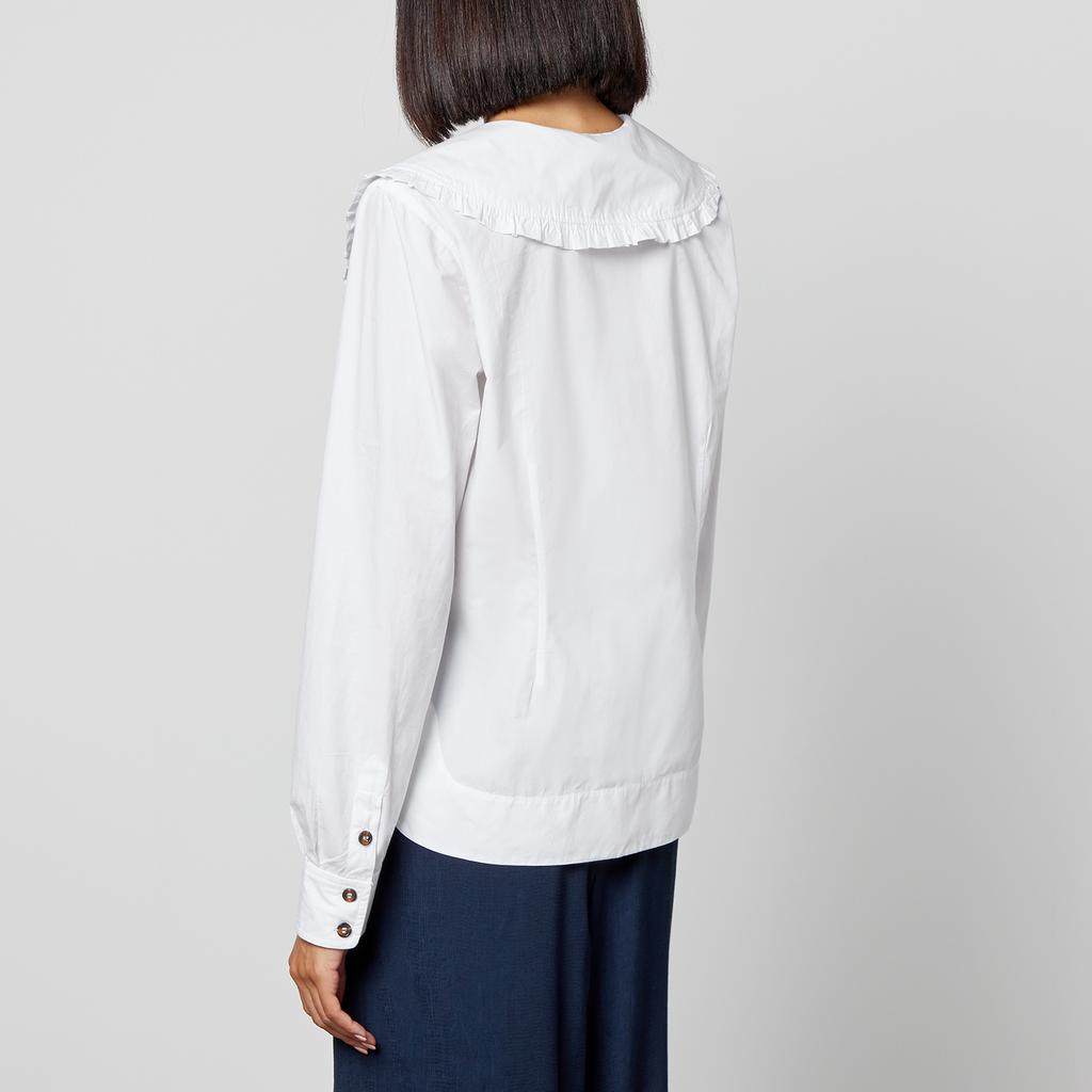 Ganni Organic Cotton-Poplin Shirt