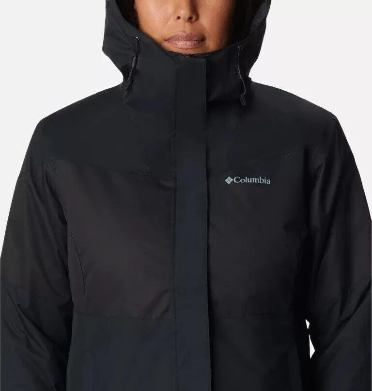 Greenline Gear Columbia Women's Tipton Peak II Insulated Jacket, Black, Medium 4
