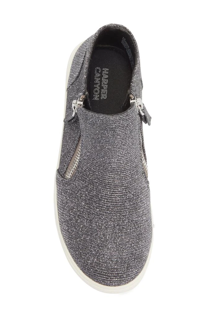Harper Canyon Kids' Londyn Zip Sneaker Bootie 5