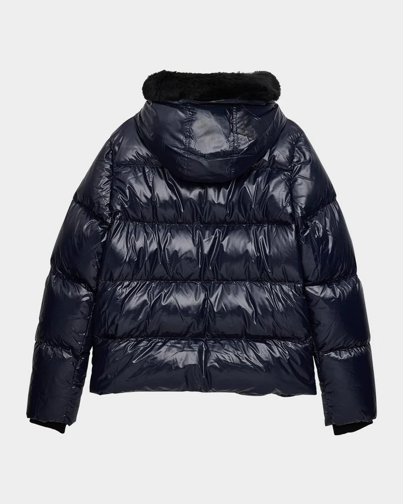 Moose Knuckles Kid
s Kings Shearling-Trimmed Puffer Jacket, Size XS-XXL 2