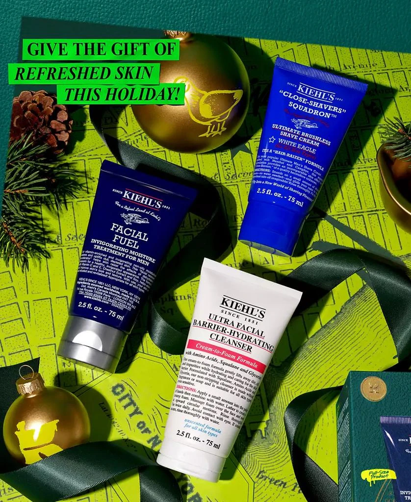 Kiehl
s Men
s 3-Pc. Shave It Off and Take It Off Gift Shaving Set 3