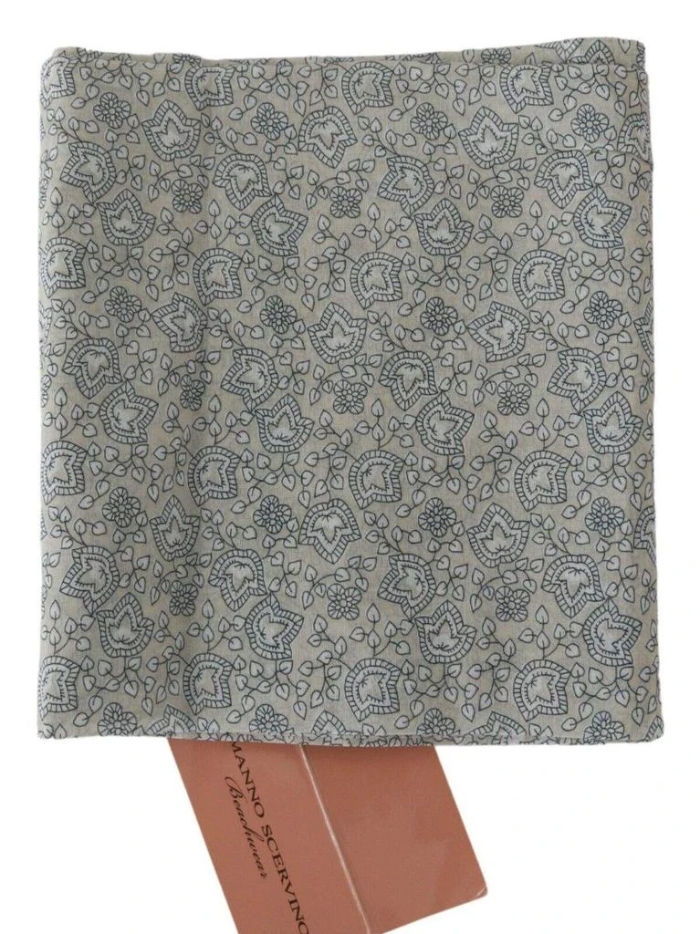 ERMANNO Ermanno Scervino Beige Blue Belt Wrap Beachwear Waist 2