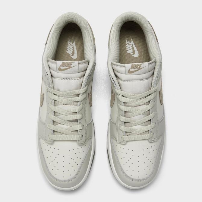 white oatmeal dunk low beige