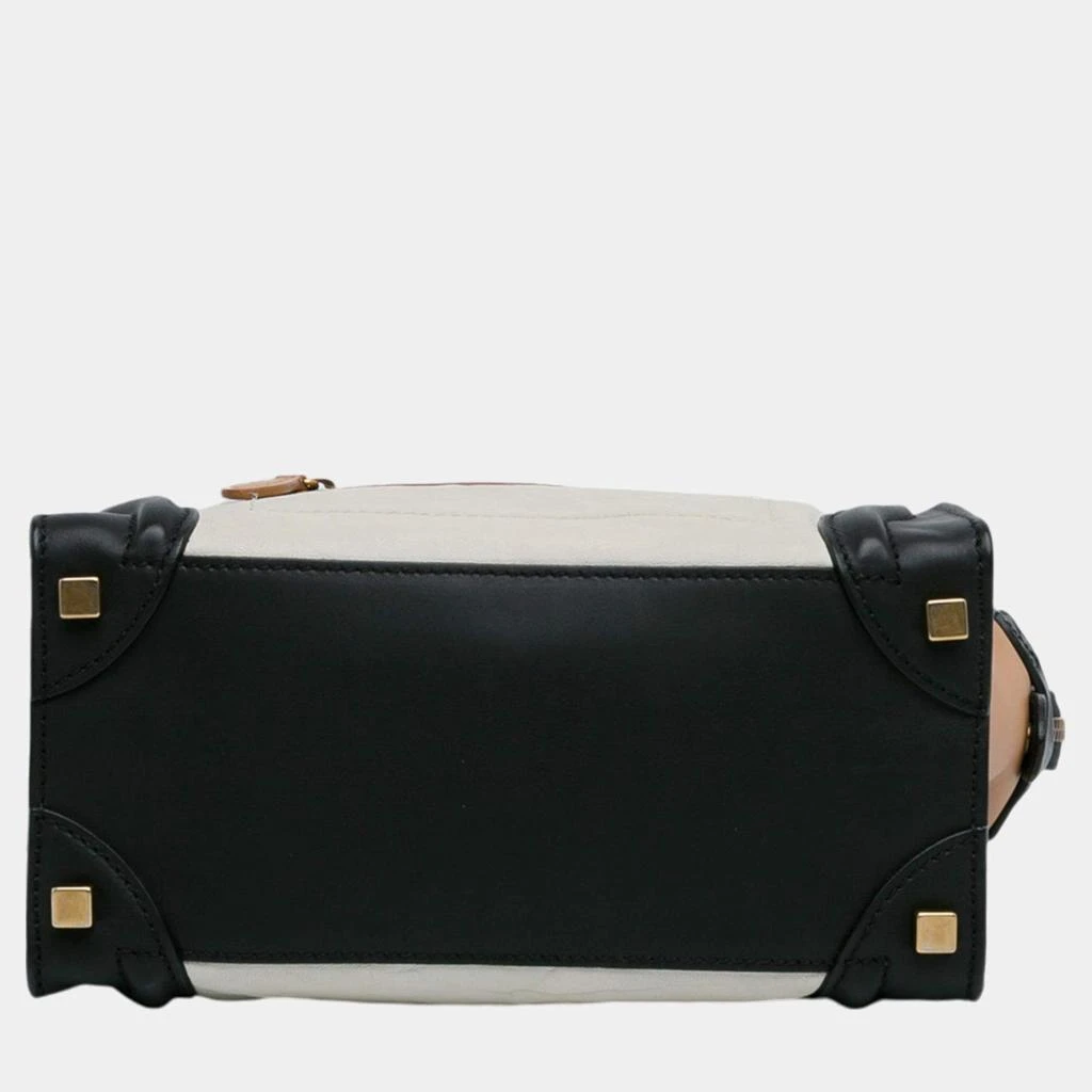 Celine Celine Multicolor Micro Tricolor Luggage Tote 4