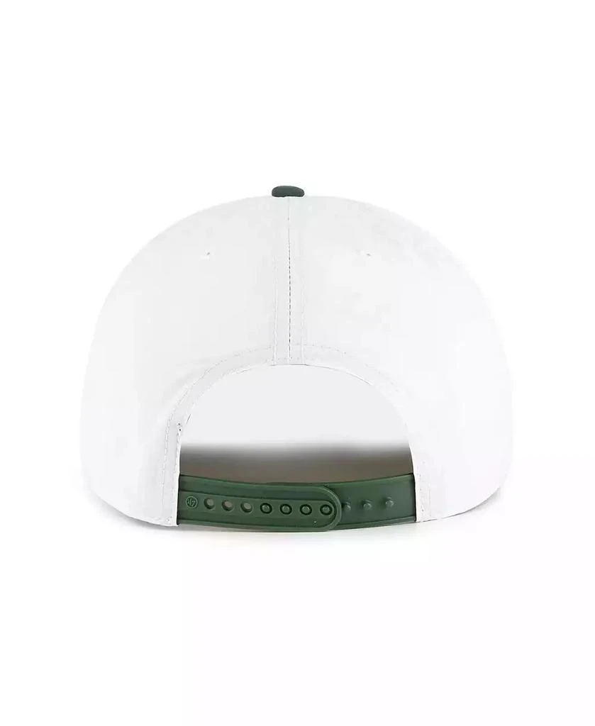 47 Brand Men's White/Green Minnesota Wild Tribute Hitch Adjustable Hat 4