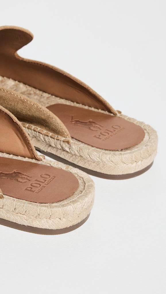 Ralph Lauren Cevio Suede Slip On Espadrilles 2