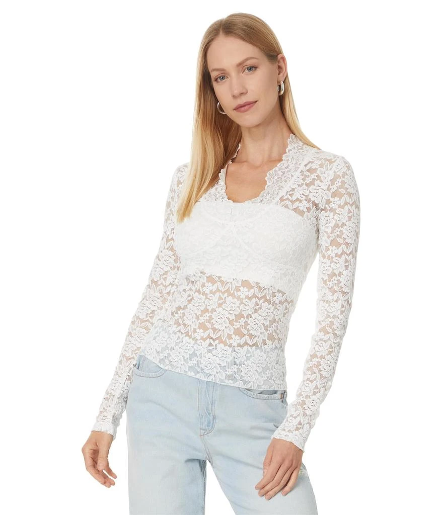 Free People All Day Lace Long Sleeve 1